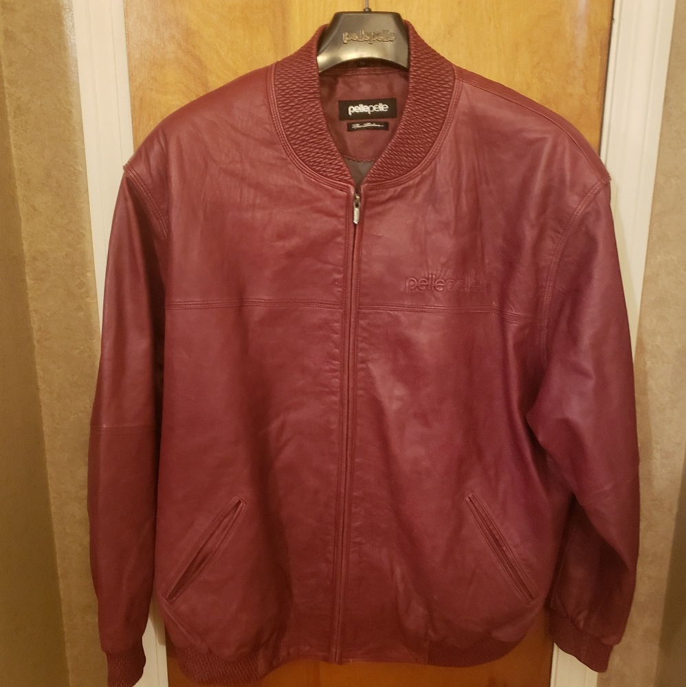 Pelle Pelle lamb skin Bomber/baseball jacket